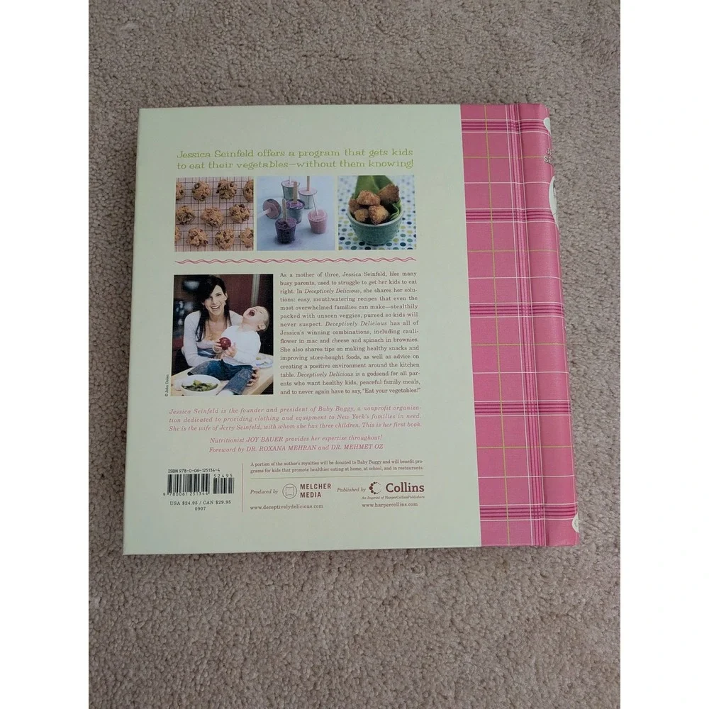 Jessica Seinfeld Deceptively Delicious Cookbook‎ Kids Recipes Healthy